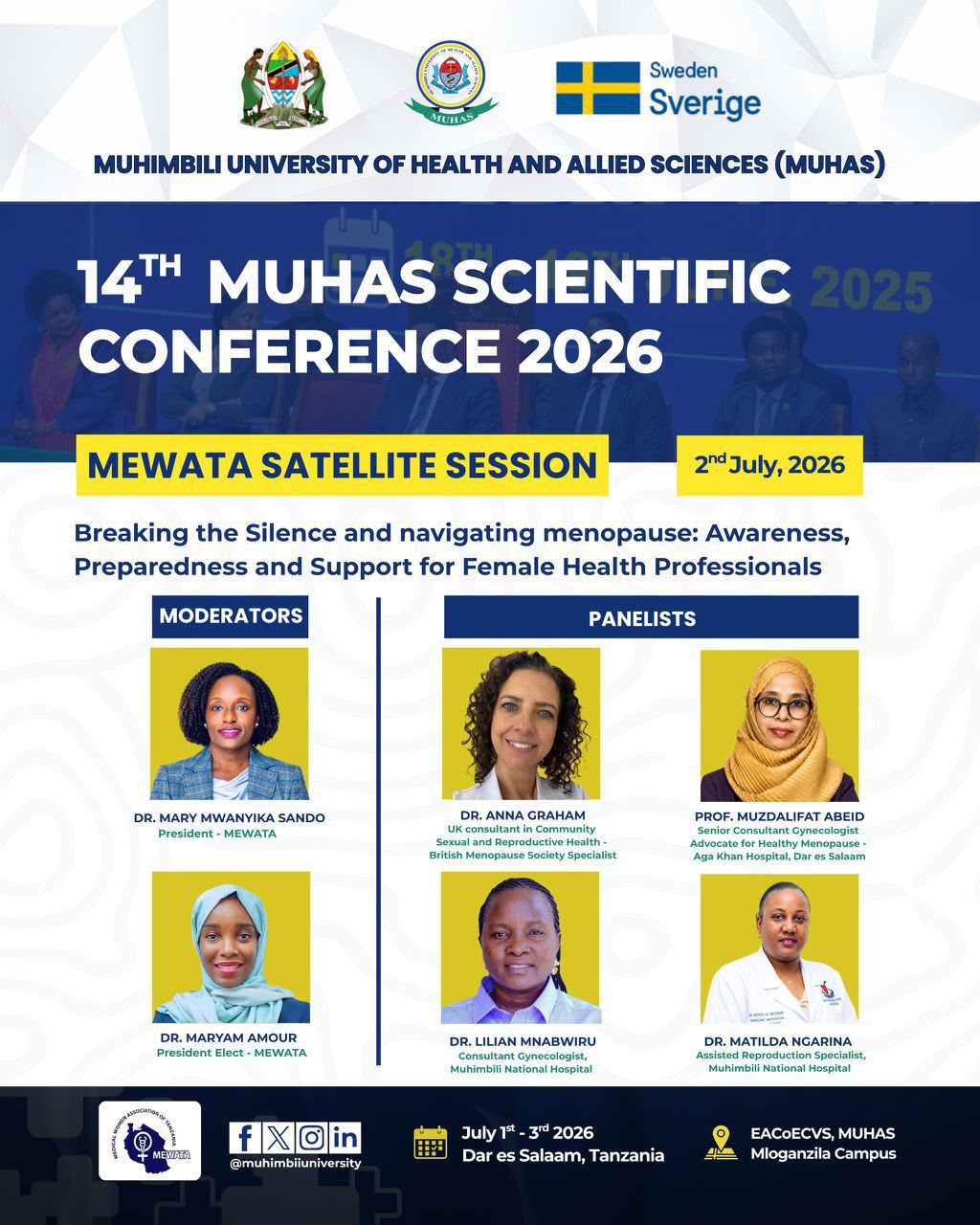 MEWATA Satellite Session 2026